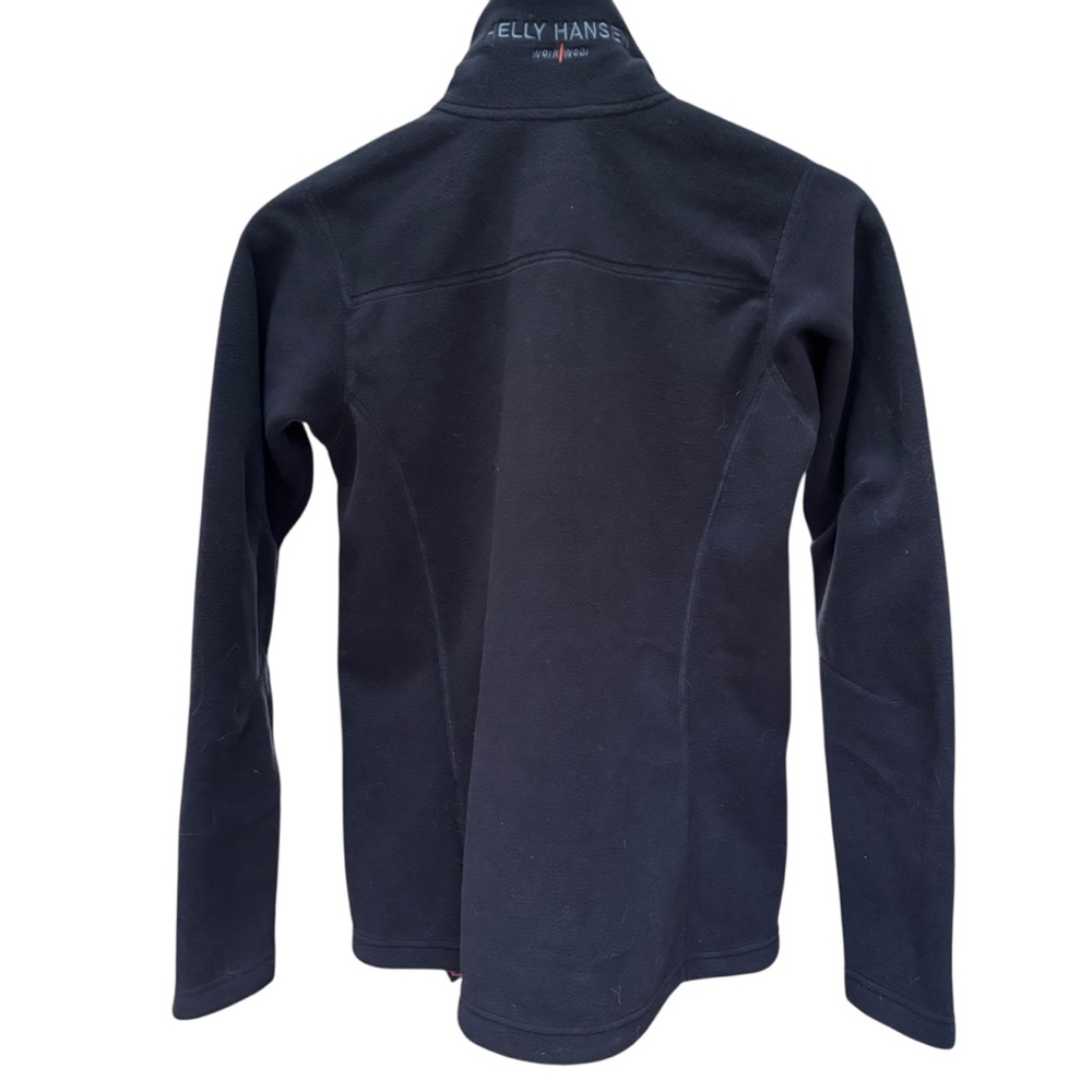 Helly Hansen Work Wear  Black Luna Fleece Jacket with Red Accents Women’s Small - Picture 4 of 16